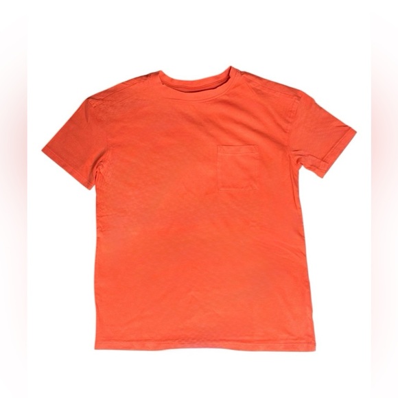 Cat & Jack Vibrant Orange Short Sleeve Tee, Size M kids - Picture 1 of 3